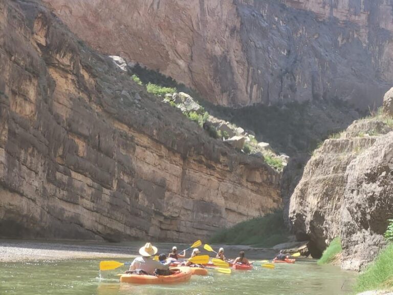 Terlingua: Rio Grande Full-Day Guided Raft/Kayak/Canoe Trip - The Scenic Marvels of the Rio Grande