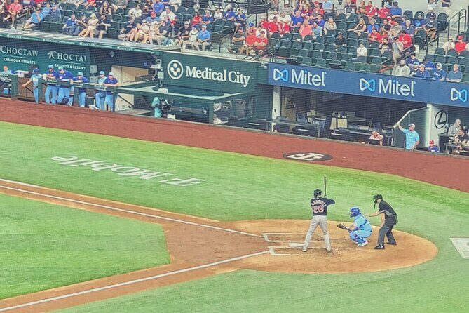 Texas Rangers Baseball Game Ticket at Globe Life Field - What to Expect During Your Visit