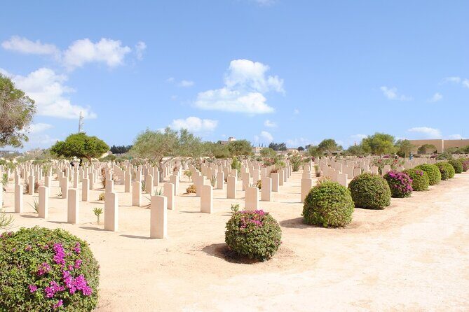 The Battlefield of El Alamein from Alexandria Port - Cemetery Visits: Paying Respect to the Fallen