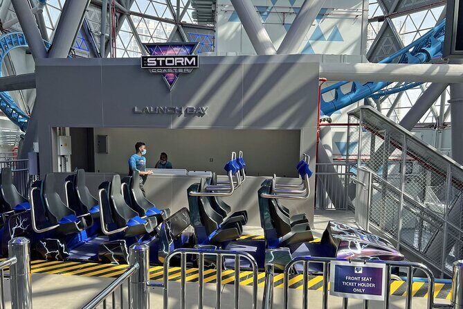 The Storm Coaster Dubai's Fastest indoor Roller Coaster - The Itinerary Breakdown