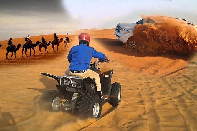 Thrilling Red Dune Safari with Quad Bike - A Well-Curated Desert Camp Experience