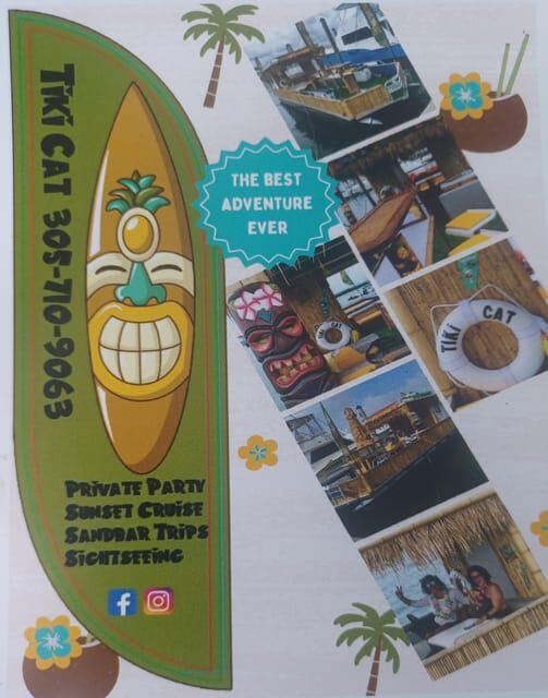 Tiki Cat Boat Tours with Biscayne Boat Charters & Yachts - The Itinerary & Highlights
