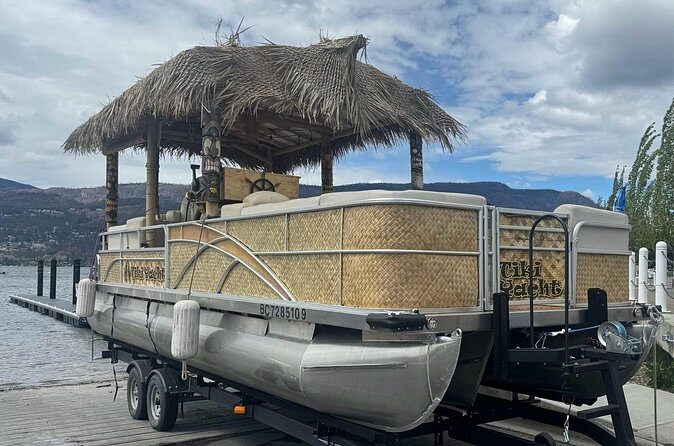 Tiki Party Yacht Pontoon Rental - An In-Depth Look at the Kelowna Tiki Yacht Experience