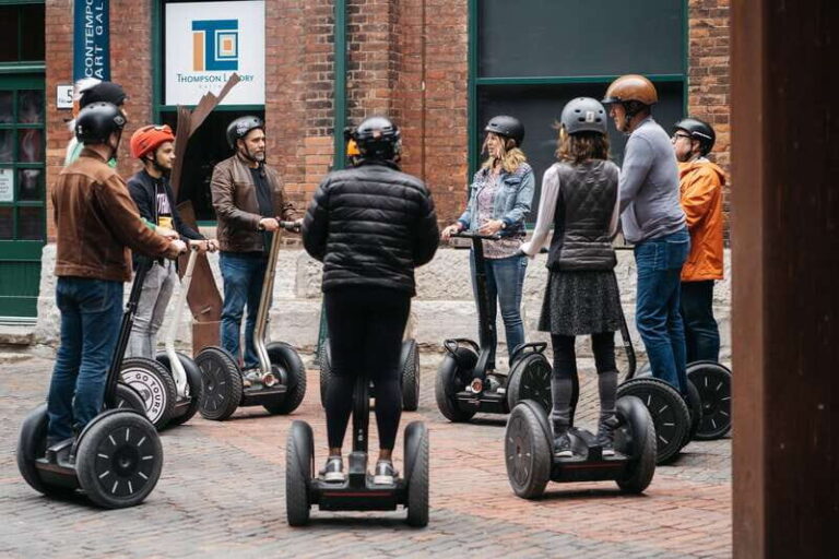 Toronto: Short Distillery District Segway Tour - Authentic Insights from Travelers