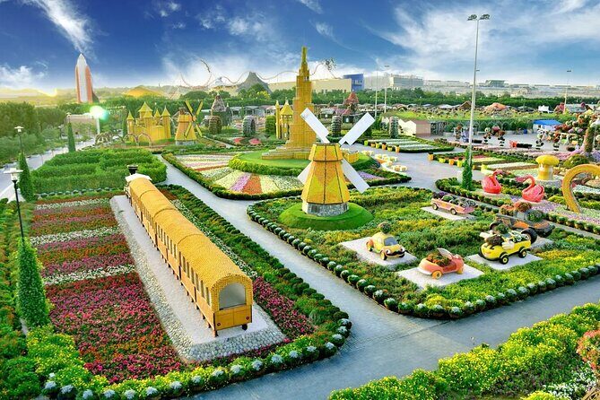 Tour of Miracle Garden with Global Village Dubai - The Itinerary in Detail