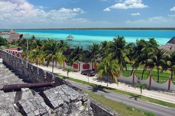 Tour To Bacalar And The Lagoon Of The 7 Colors From Playa Del Carmen And Riviera - The Historic Heart: Fuerte San Felipe Bacalar