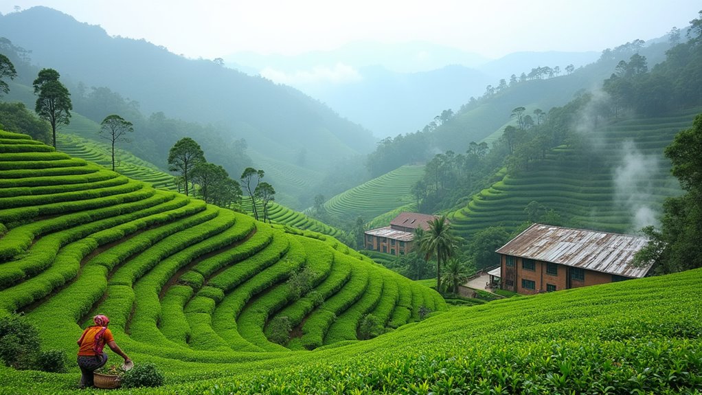 tour tea plantations and processing