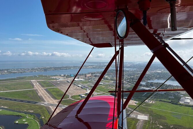 Town of Galveston Tour, Open Cockpit Biplane Ride - The Itinerary and What You’ll See