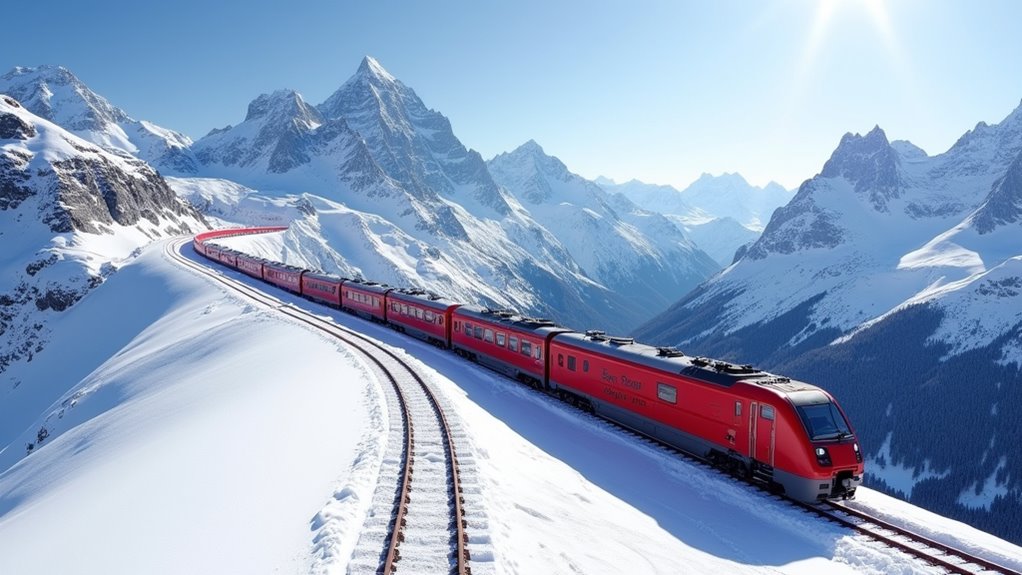 train to europe s highest station