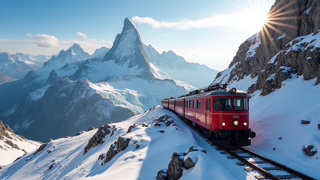 train to europe s highest station