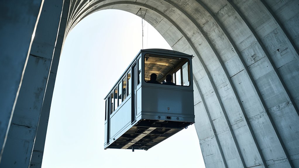 tram ride to top