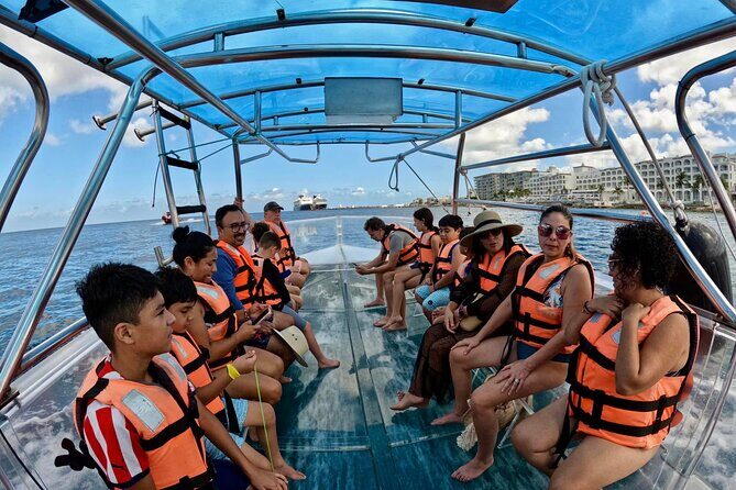Transparent Boat Tour in Cozumel Reefs - Meeting Point and Logistics