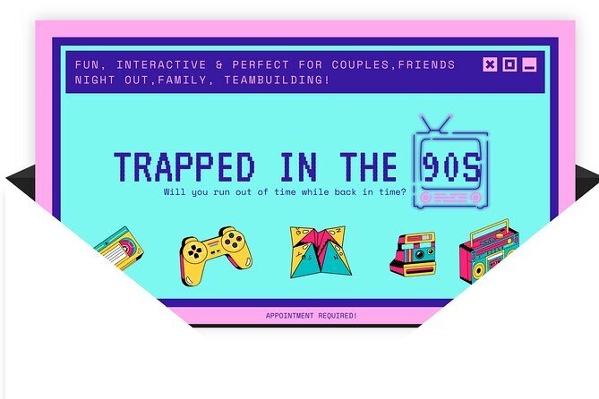 Trapped from the Future - Tampa 80s & 90s Escape Rooms - Practical Considerations