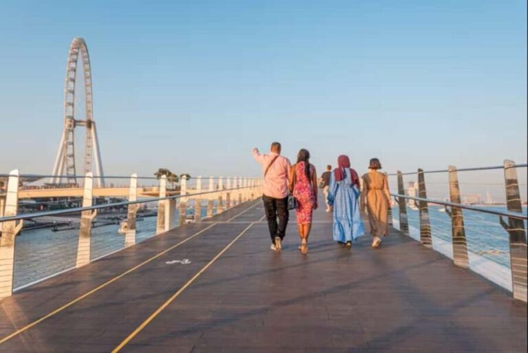 Trendy Dubai Marina, JBR, and Bluewaters Island Guided Tour - Exploring JBR and The Walk