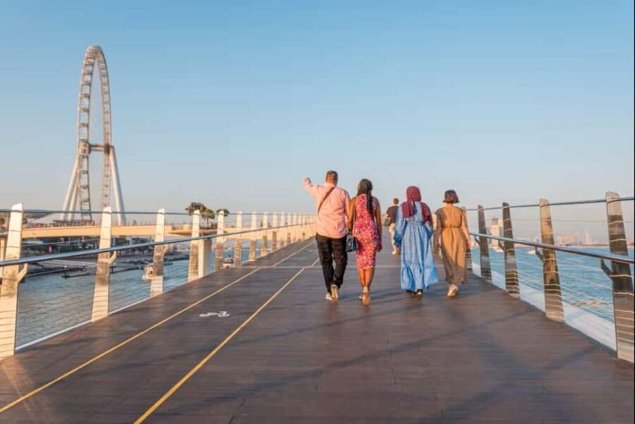 Trendy Dubai Marina, JBR, and Bluewaters Island Guided Tour - Exploring JBR and The Walk
