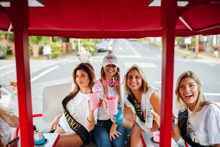 Trolley Pub Party Bike through St. Pete with Bar+Mural Stops - The Drawbacks and Challenges