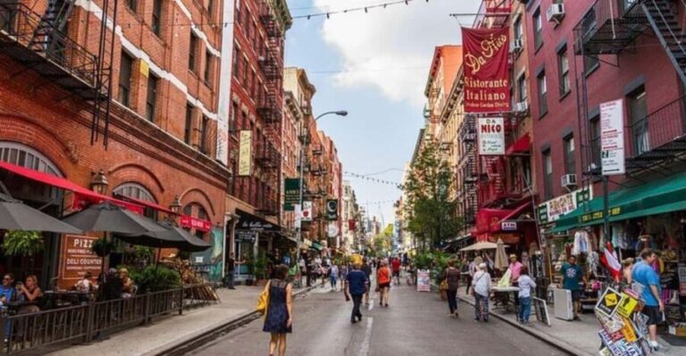 True Crime New York: NYPD-Guided Mafia Walking Tour w/ Food - Food and Beverage Experience