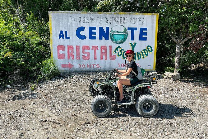 Tulum Area Guided ATV/Scooter Tour 2 Cenotes Snorkel/Swim + Jungle Cantina Lunch - Group Size and Flexibility