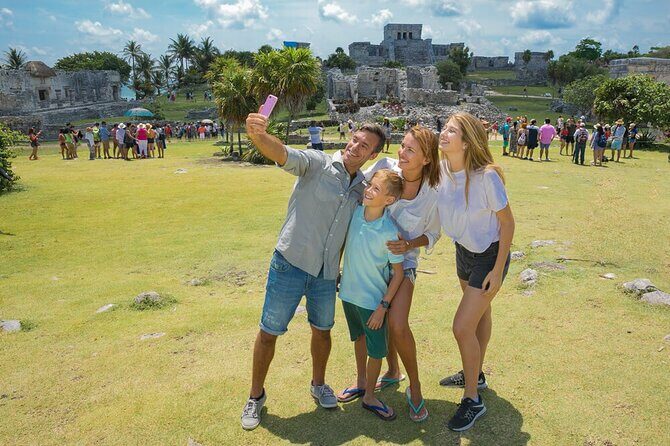Tulum & Dolphin Connection from Cancun