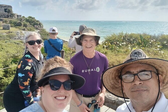 Tulum Ruins Snorkel with Sea Turtle and Cenotes Private Tour - Snorkeling with Sea Turtles at Akumal Bay