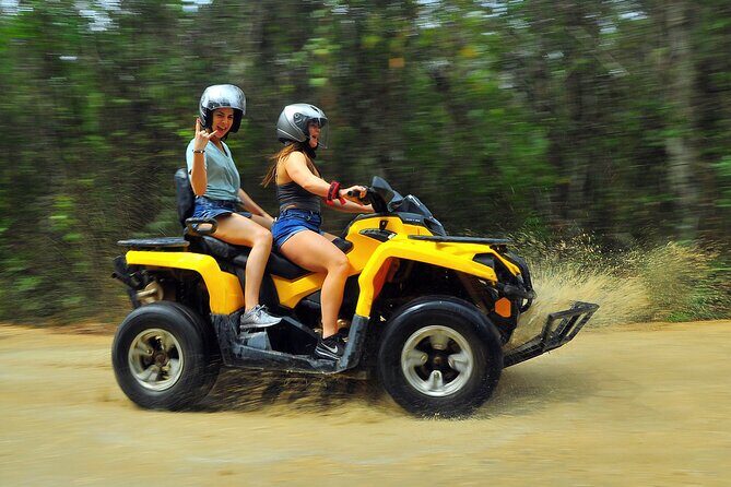 Tulum Ruins with ATV Singles and Underground Cave from Tulum - Adventure in the Jungle: ATV Circuit