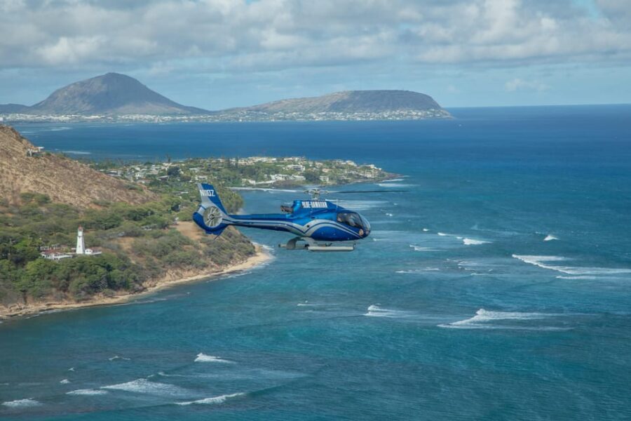 Turtle Bay: Scenic Oahu Air Adventure Helicopter Tour