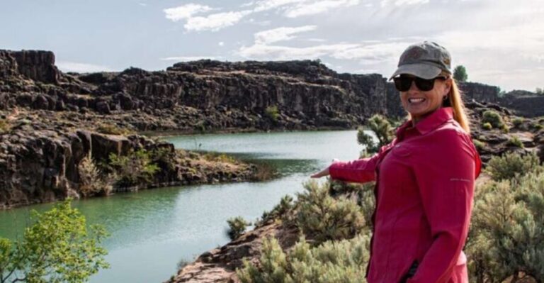 Twin Falls: Dierkes Lake Hike & Shoshone Falls Guided Tour - What To Expect During the Tour