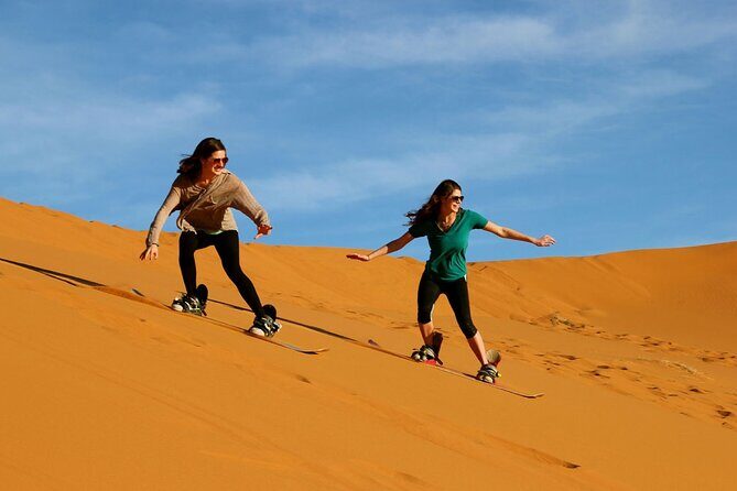 Ultimate Desert Experience Quad Bike, Sandboarding, Camel Ride - Dining and entertainment