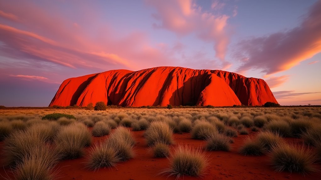 uluru sunrise viewing tips