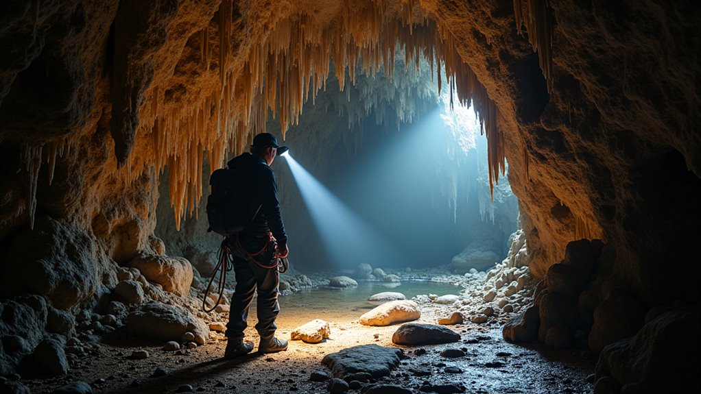 underground cave exploration adventure