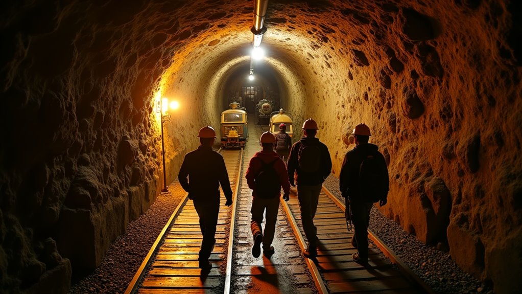 underground gold mine tour