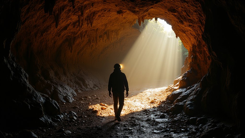 underground lava tube adventure
