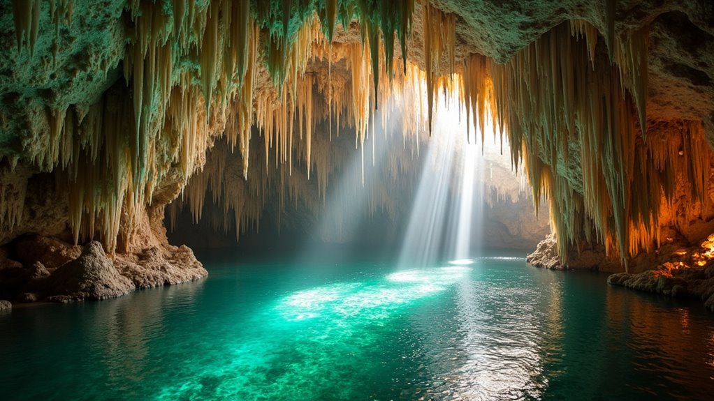 underground limestone cave tour