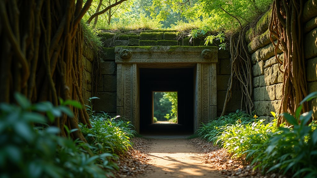 underground meditation tunnels experience