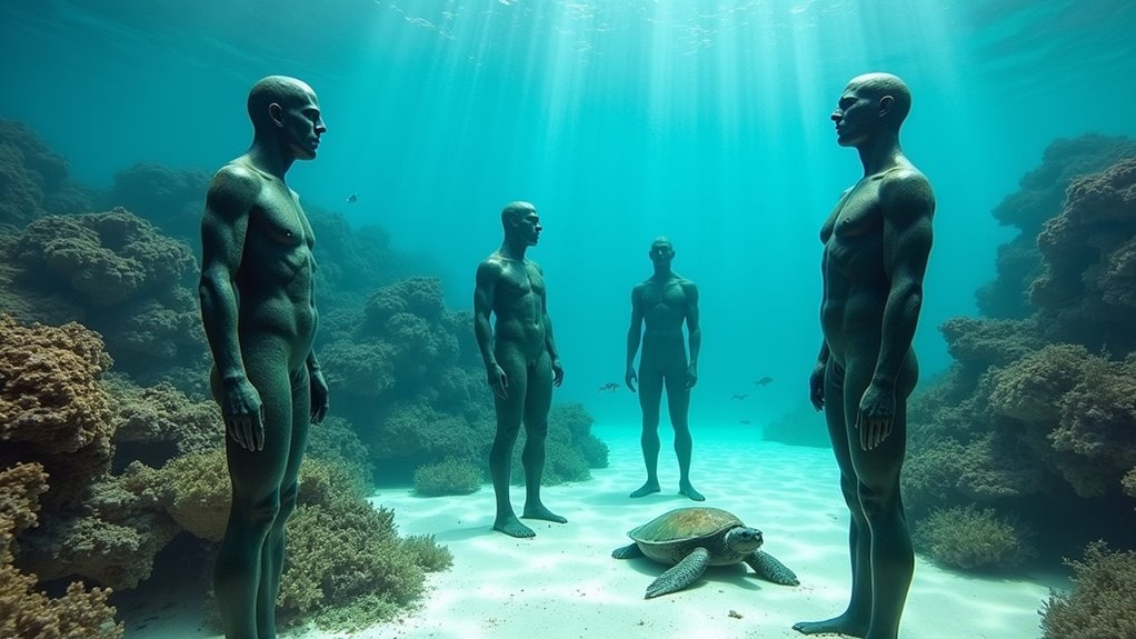 underwater art marine ecosystems