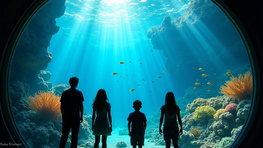 underwater reef observation experience