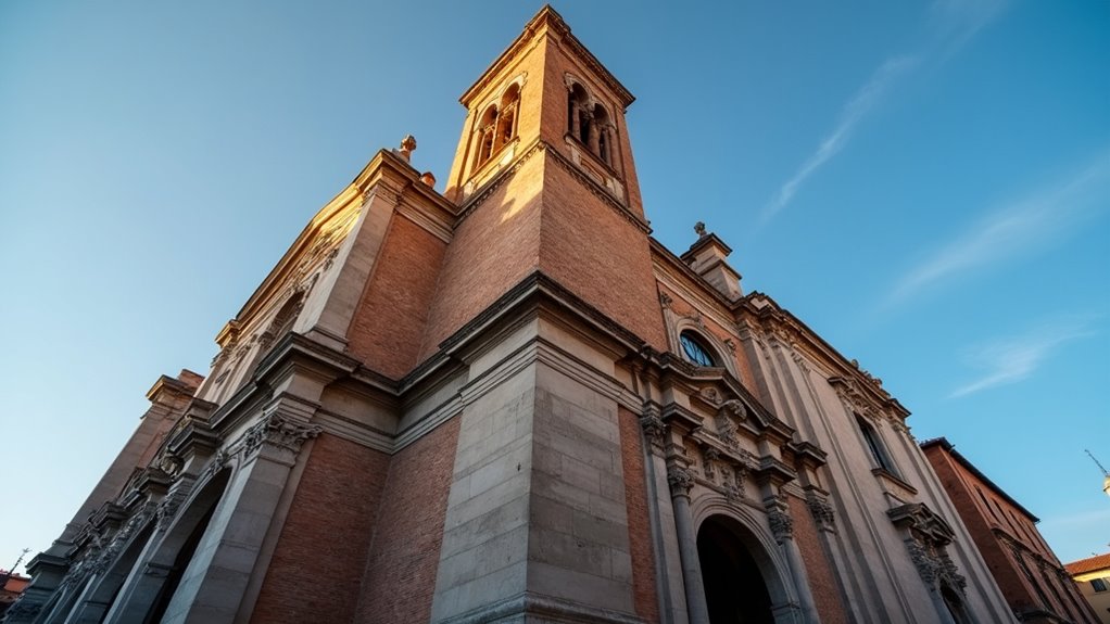 unfinished gothic basilica details