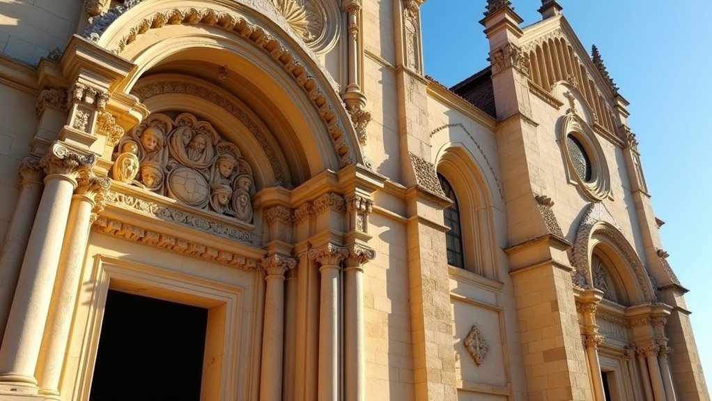 unique renaissance stone faces