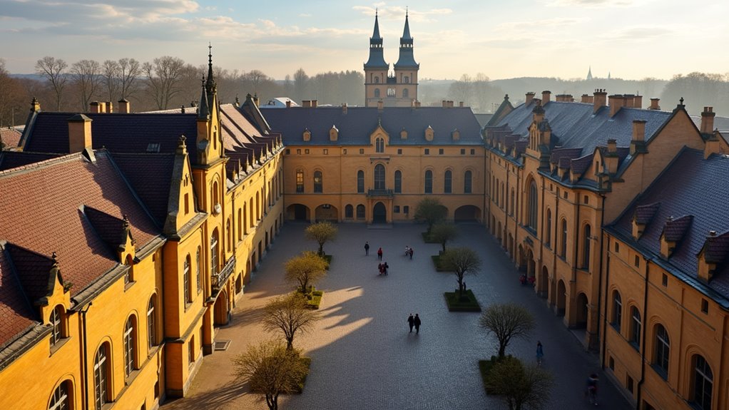 uppsala university historic campus