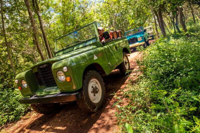 Uxmal: Vintage Land Rover Expedition to Uxmal Cenotes - Exploring Uxmal’s Cenotes in Style