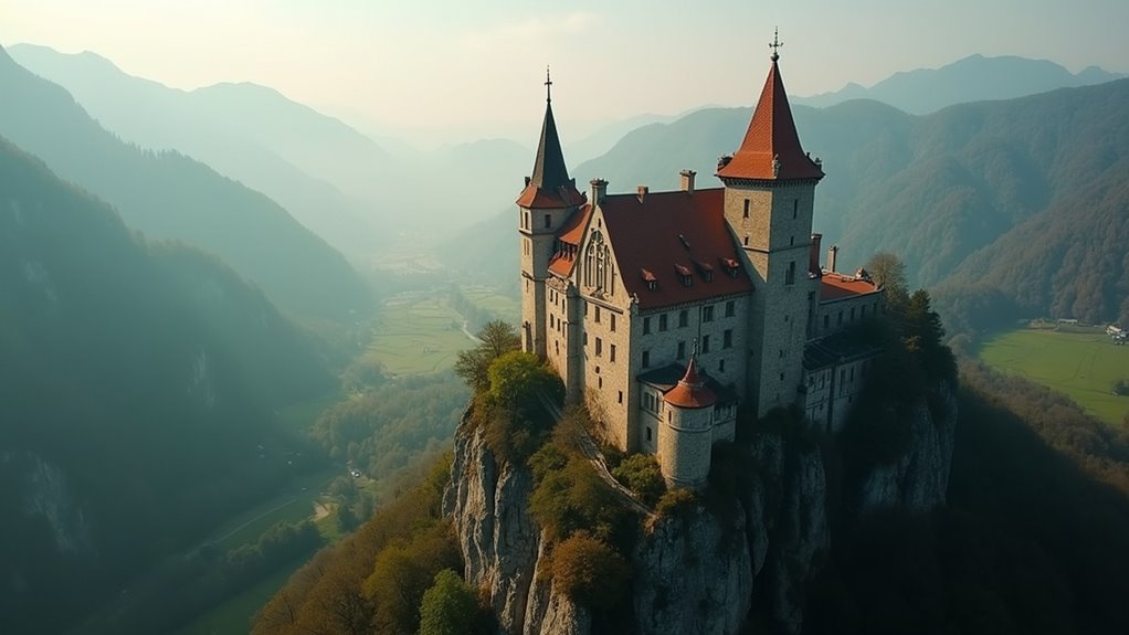 vampire folklore medieval fortress