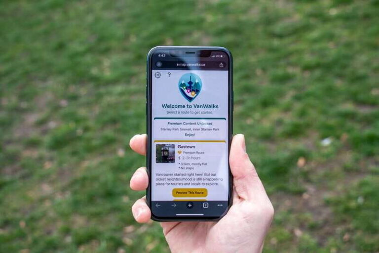 Vancouver: Self-Guided Smartphone Tour of Stanley Park - Exploring Stanley Park: The Itinerary