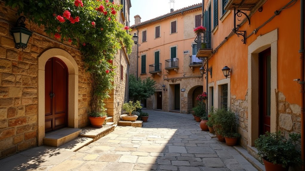 venetian alleys and squares