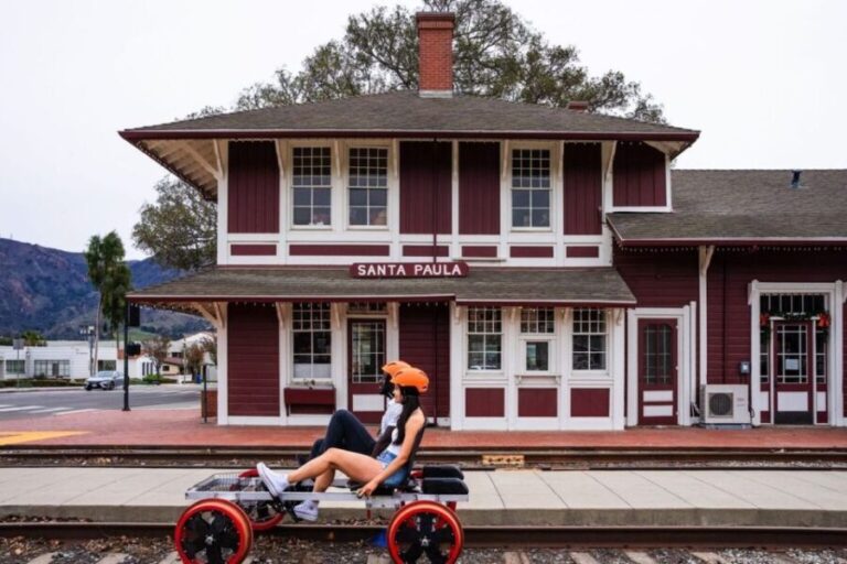 Ventura: Rail Bike Guided Tour with Farm Stand Stop - What to Expect at Each Stop and Moment