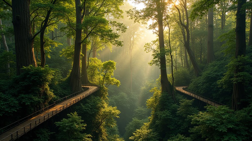 vertical rainforest canopy exploration
