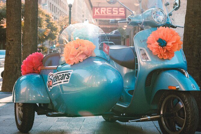 VESPA SiDECAR Tour in San Antonio with Tacos - Detailed Breakdown of the Itinerary