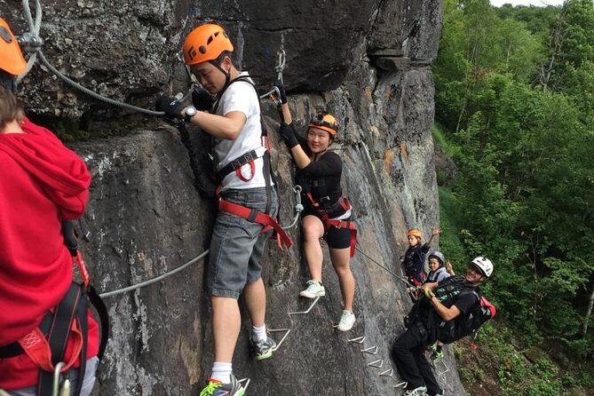 Via Ferrata Mont-Catherine - Key Points