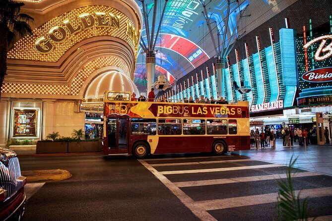 Viator Exclusive: 10:15PM Las Vegas Night Tour by Open-Top Bus - The Itinerary in Detail