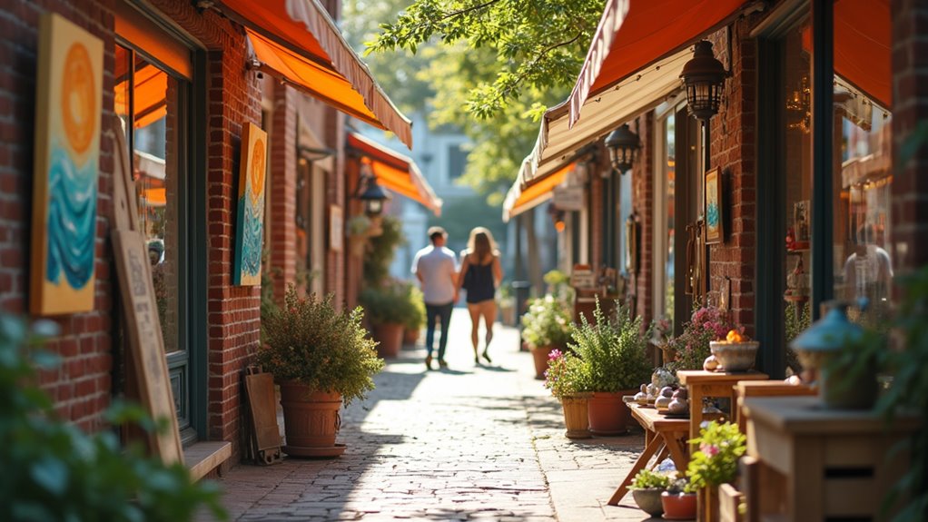 vibrant art district tour