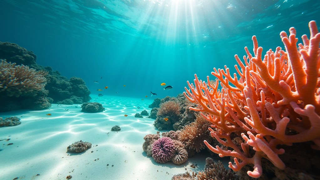 vibrant coral reef encounters